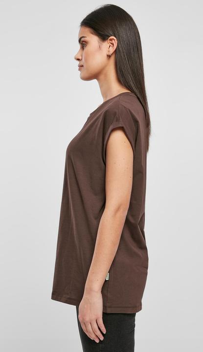 Actual product image Urban Classics Ladies Organic Extended Shoulder Tee - 5650 (3XL)