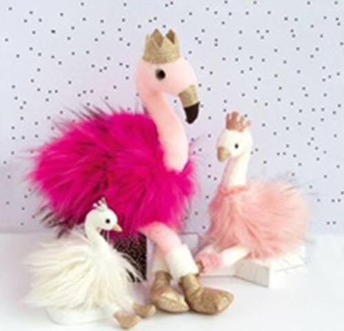 Immagine prodotto Doudou et Compagnie Flamingo (45 cm)