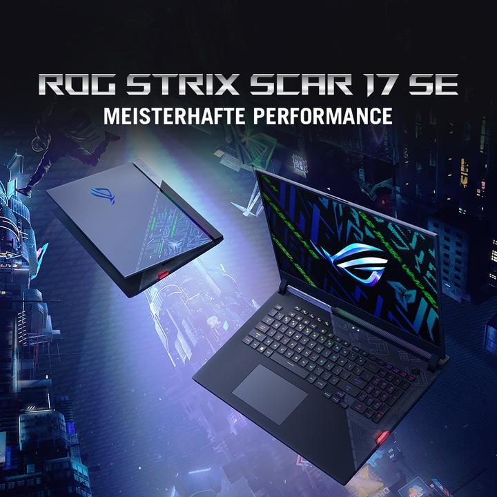 Actual product image ASUS Rog Strix Scar 17 (17.30", AMD Ryzen 9 7945HX3D, 32 GB, 2000 GB, CH)