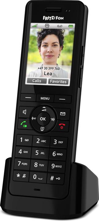 Produktbild AVM FRITZ!Fon 20003009, DECT-Telefon, Kabelloses Mobilteil, Freisprecheinrichtung, 100 Eintragungen, Anr