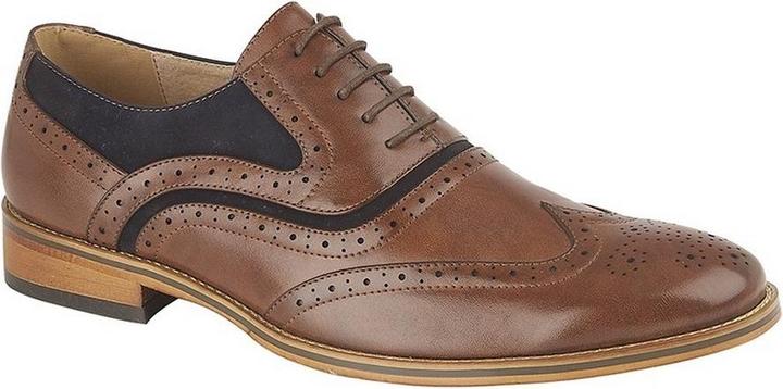 Actual product image Universal Textiles Mens Brogue Oxford Shoes (48)