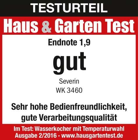 Produktbild Severin Supreme WK 3460 (1.50 l)