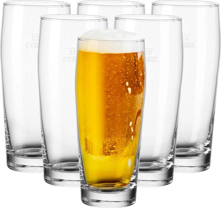Produktbild Bormioli Rocco Willi Becher geeicht (0.50 l, 6 x)