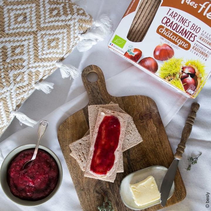 Immagine prodotto Le Pain des fleurs Fette di castagne (150 g)