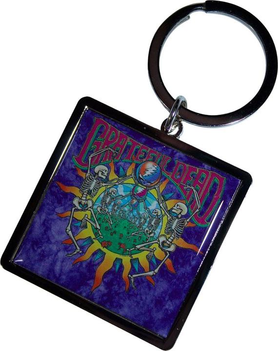 Actual product image Grateful Dead Skeleton Arches Keyring