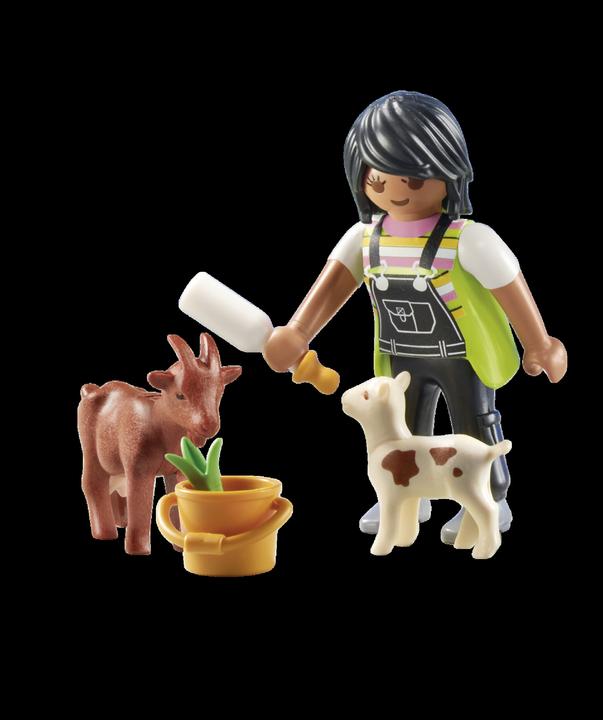 Immagine prodotto Playmobil 71759 Donna con capre (71759, Playmobil Special Plus)