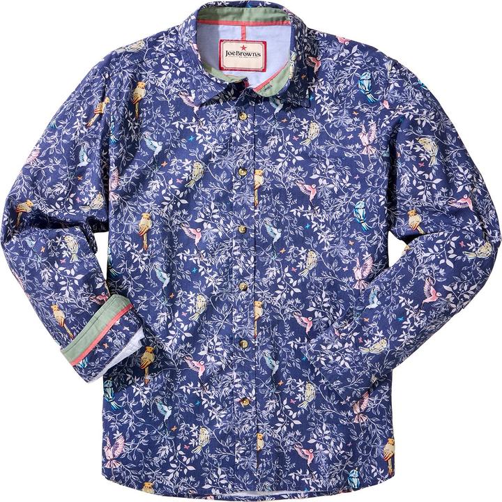 Image du produit Joe Browns Botanical Bird Print Long Sleeve Shirt (S)