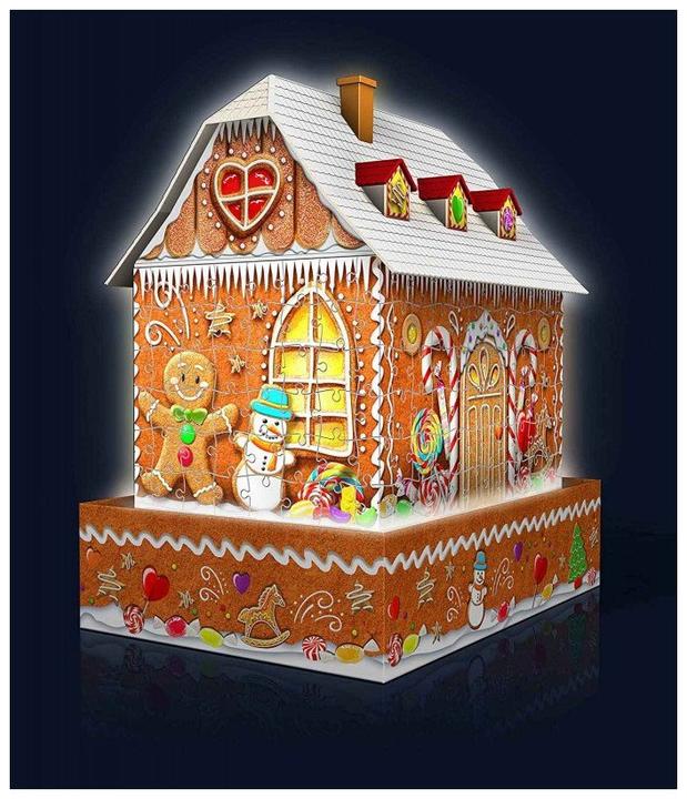 Image du produit Ravensburger Maison en pain d'épices la nuit (216 pièces)