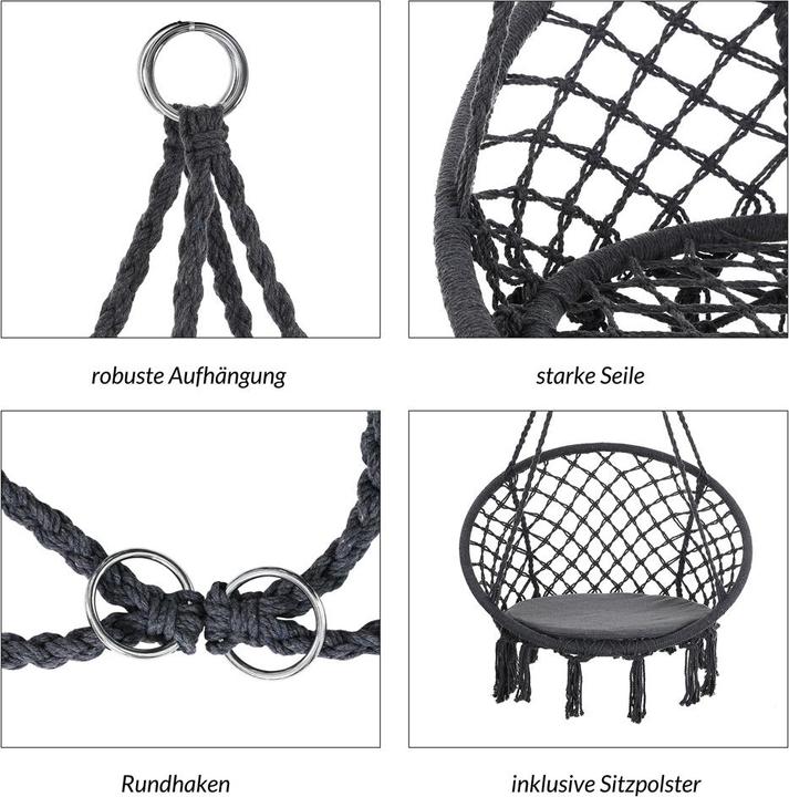 Immagine prodotto Detex Sedia a sospensione (150 kg)