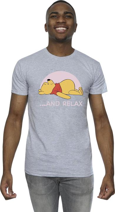 Immagine prodotto Disney Winnie The Pooh Relax Maglietta Uomo (S)