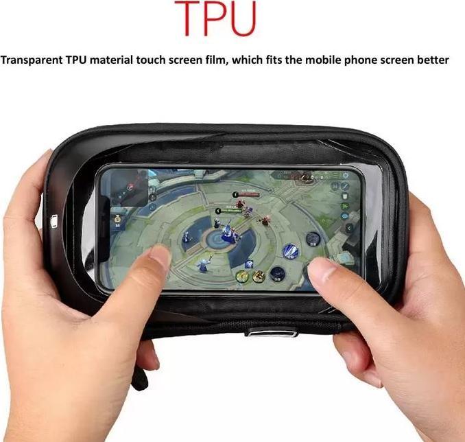 Produktbild PhoneLook Wasserdichtes Smartphone Etui bis zu 6.4 Zoll für Fahrrad & Motorrad Lenker