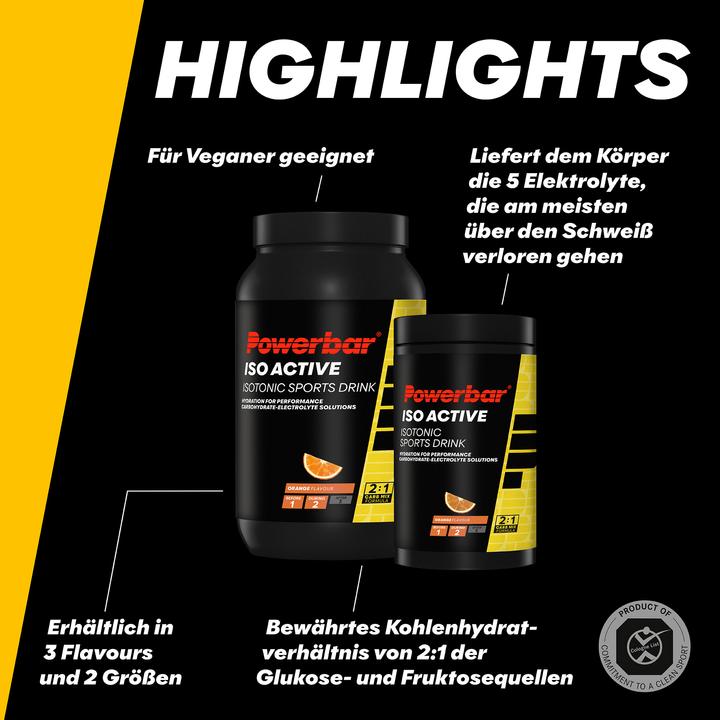 Image du produit Powerbar Isoactive (Orange, 1 x)