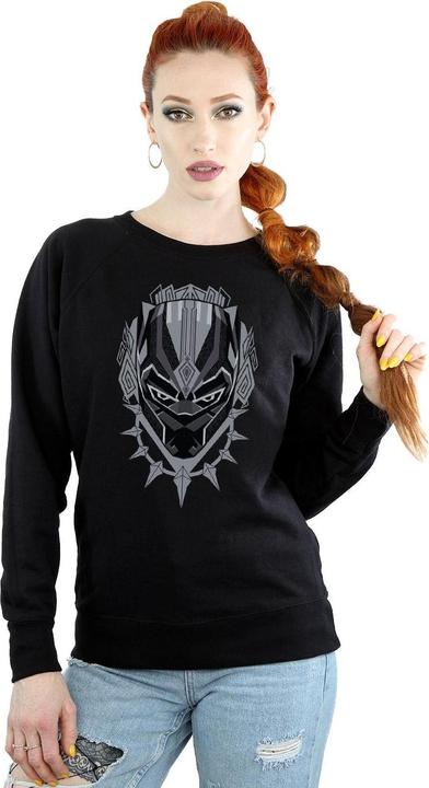 Image du produit - Sweat BLACK PANTHER HEAD - Femme (XL)