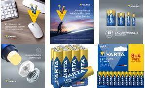 Produktbild Varta Longlife Power (12 Stk., AAA, 1260 mAh)