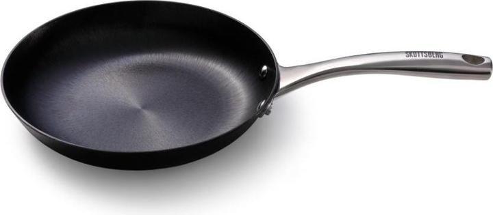 Skottsberg Pfanne Cast Iron 24, PFOA frei, Leichtes Gusseisen, Edelstahlgriff (24 cm, Pfannenset + Topfset, Gusseisen)