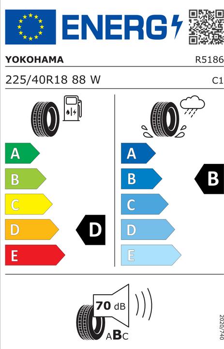 Immagine prodotto Yokohama Advan Neova (225/40R18 88W, pneumatico estivo)