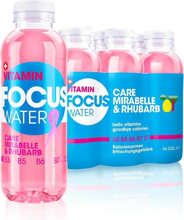 Produktbild Focuswater care (Mirabelle & Rhubarb, 6 x)