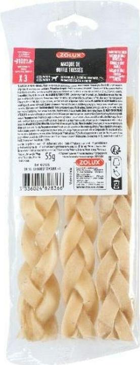 Produktbild Zolux Przysmak naturalny dla psa Warkocz bawól 55g (Adult, 1 Stk., 500 g)