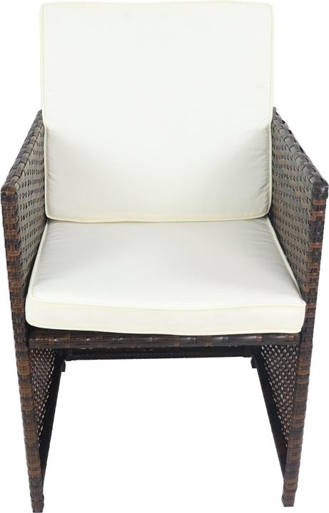 Actual product image VCM 7-tlg Sitzgruppe Gartenmöbel Set Rattan (170 cm)