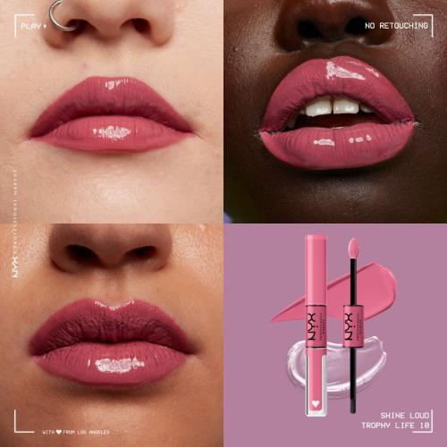 Actual product image NYX Professional Make-Up Shine Loud (10 Trophy Life)