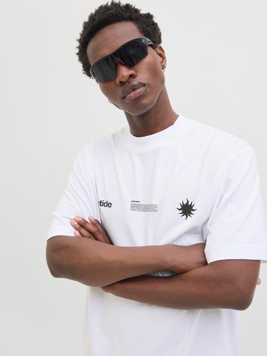 Actual product image Jack & Jones Gedruckt Rundhalsausschnitt T-shirt T-shirt (S)