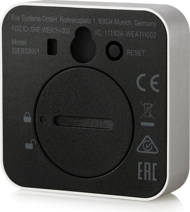 Actual product image Eve Weather (Matter)