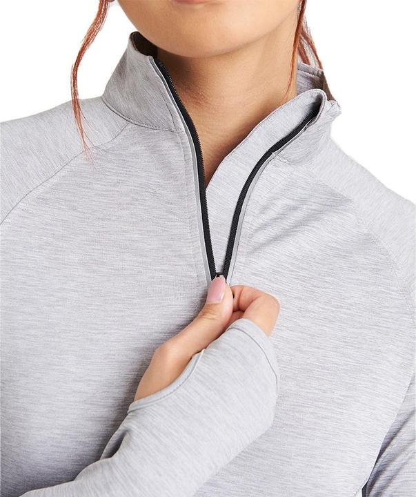 Immagine prodotto Awdis Maglietta di Base Mezza Cerniera Manica Lunga Donna (40 D)
