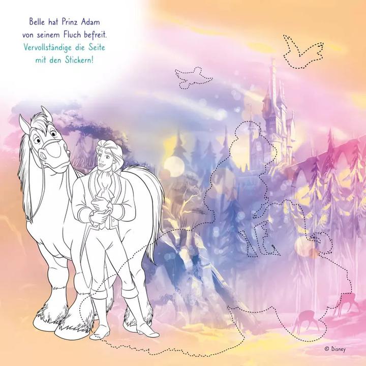 Image du produit Panini Princesse Disney Mes autocollants préférés à colorier