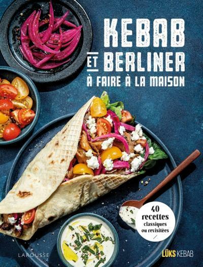 Actual product image Larousse pratique Kebab et berliner à faire à la maison (French, Détraz Simon, 2023)