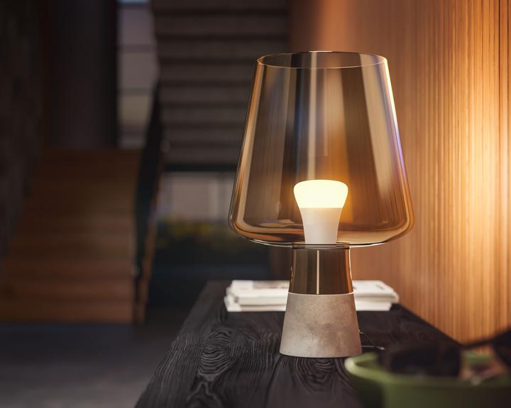 Actual product image Philips Hue White (E27, 9 W, 806 lm, 4 x, F)