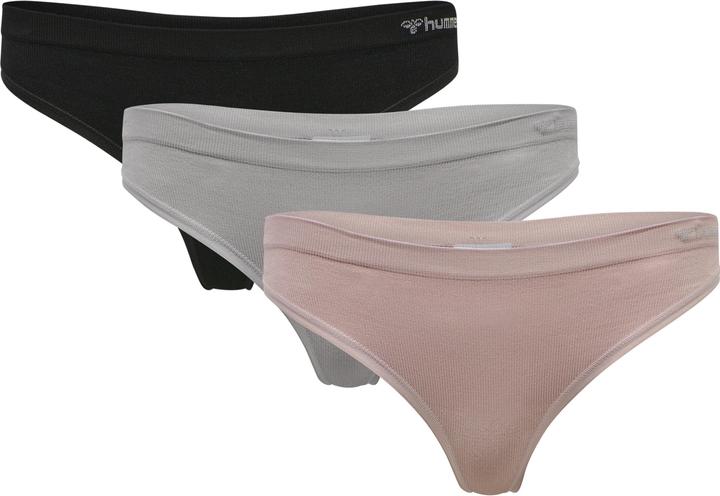 hummel hmlJUNO 3-PACK SEAMLESS THONG (XS, 3er Pack)