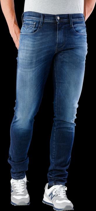 Replay Anbass Jeans Sllim Fit Hyperflex dark stretch