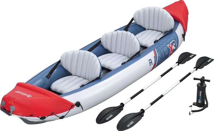Bestway Hydro-Force Kajak-Set Rapid X3 381 cm (3 Pers.)