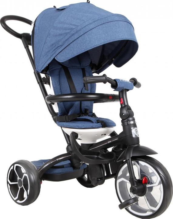 Qplay Driewieler Prime 4 in 1 - Jongens en Meisjes - Blauw