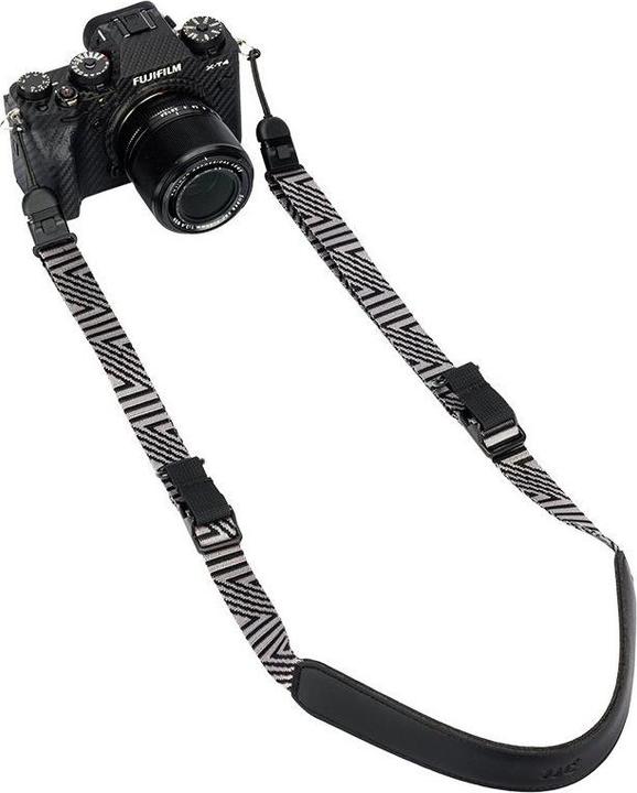Immagine prodotto JJC QRS M1 Deluxe Cinghia a sgancio rapido per fotocamere mirrorless Grigio Argento