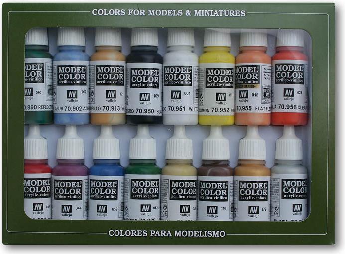 Image du produit Vallejo Set de couleurs 16x17ml