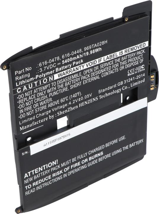 Produktbild XCell Akku passend für Apple iPad A1315 Akku, 616-0478 Akku, 969TA028H, 616-0448 iPad A1337, A1219