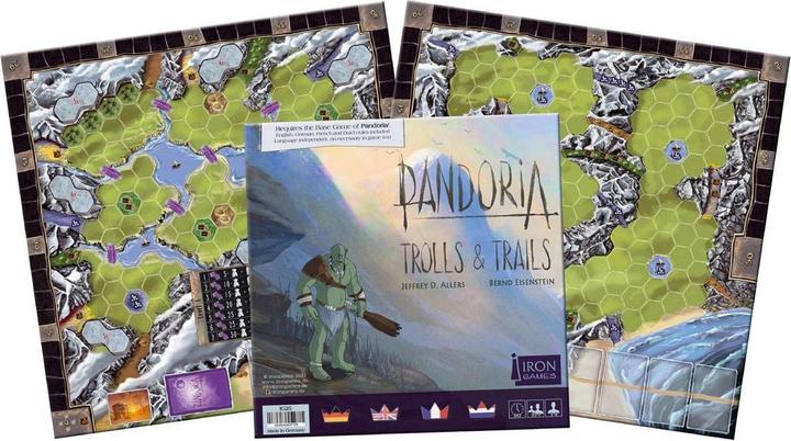 Produktbild Iron Games Pandoria : Trolls & Trails (Französisch, Englisch, Deutsch)