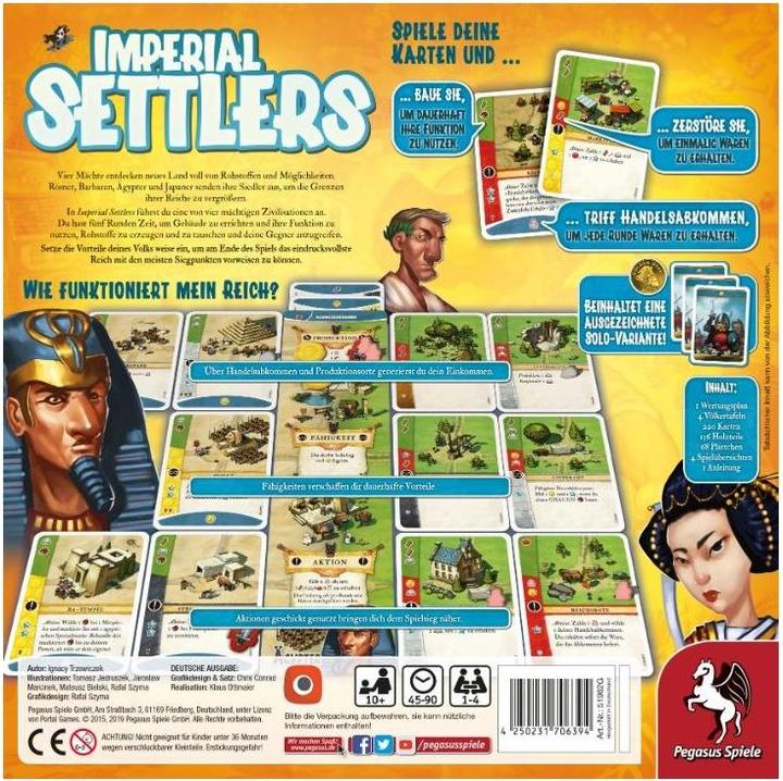 Image du produit Pegasus les colons impériaux (Allemand)