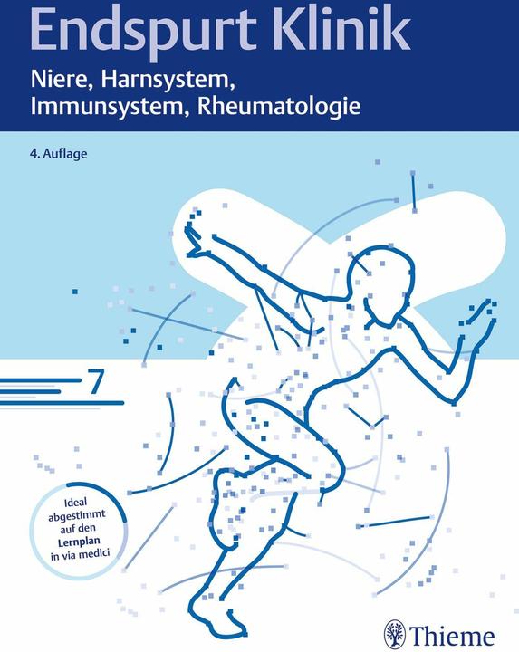 Image du produit Endspurt Klinik: Niere, Harnsystem, Immunsystem, Rheumatologie (Allemand, 2024)