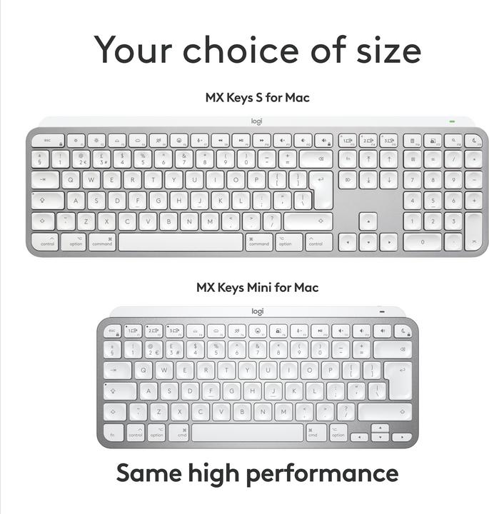 Actual product image Logitech MX Keys S for Mac (CH, Wireless)