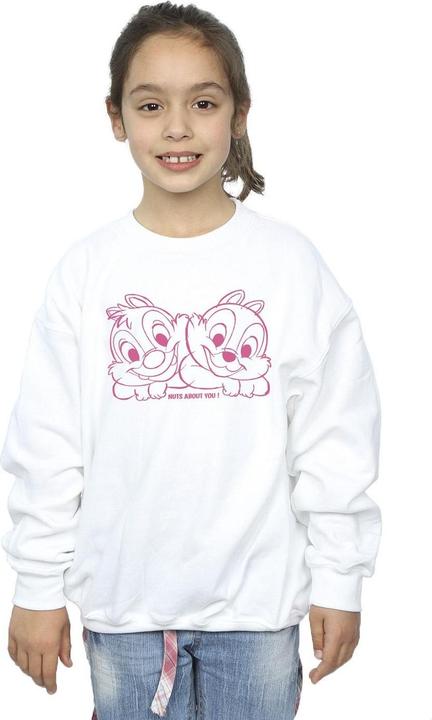 Produktbild Disney Chip 'n' Dale Nuts About You Sweatshirt Mädchen (140, 146)