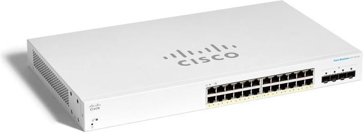 Image du produit Cisco PoE+ Switch CBS220-24P-4X 28 Port (28 Ports)