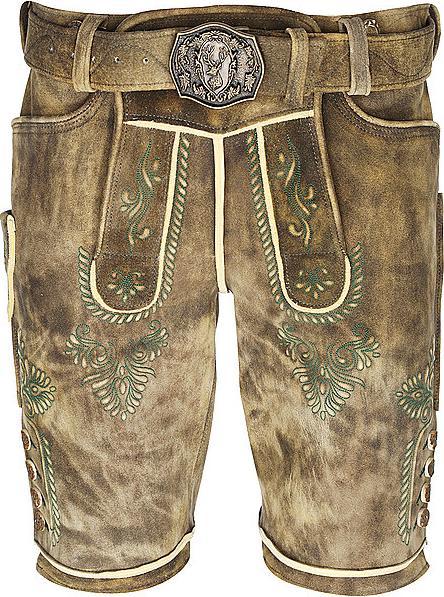 Actual product image Beckert Leather trousers ST.JOHANN (48)