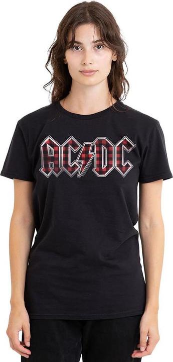 Immagine prodotto AC/DC Maglietta Logo Plaid Adulto Unisex (L)
