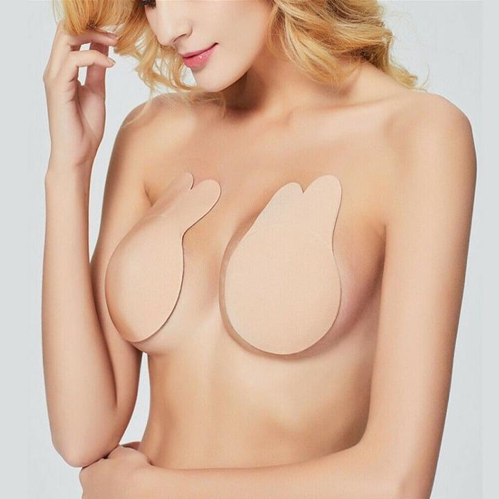 Actual product image JTI Self-adhesive bra, nipple cover - S/M Beige (S/M, Single pack)