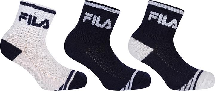 Image du produit FILA Junior Boy Quarter Plain Socks 3 Pairs Pack (Lot de 3, 27 - 30)