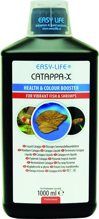 Actual product image EasyLife Catappa-X almond tree leaves 1 litre (Aquarium water care)