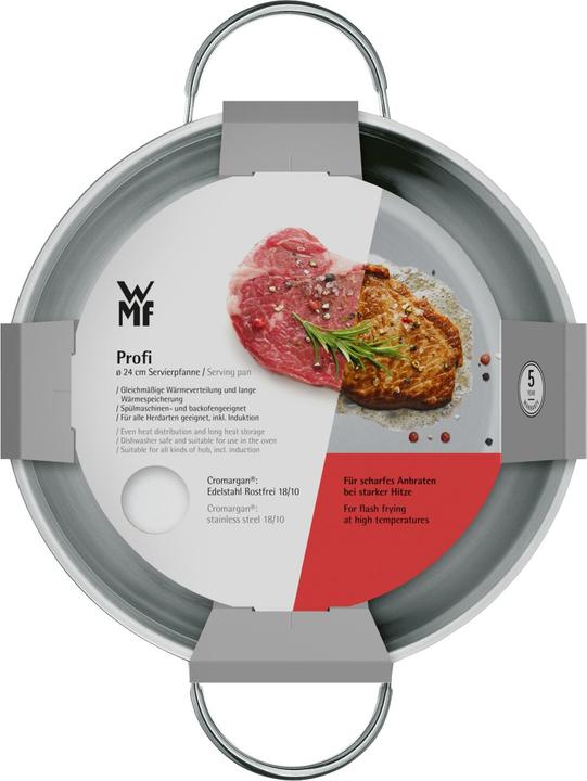 Produktbild WMF Profi (24 cm, Bratpfanne, Edelstahl)