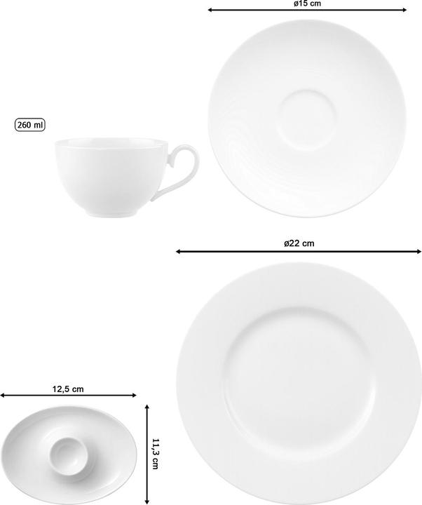 Actual product image Villeroy & Boch Breakfast service Royal (6 Piece)